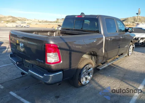 2022 Ram 1500 Big Horn 4X4 5'7 Box из США, поврежденный, VIN 1C6RRFFG0NN288561